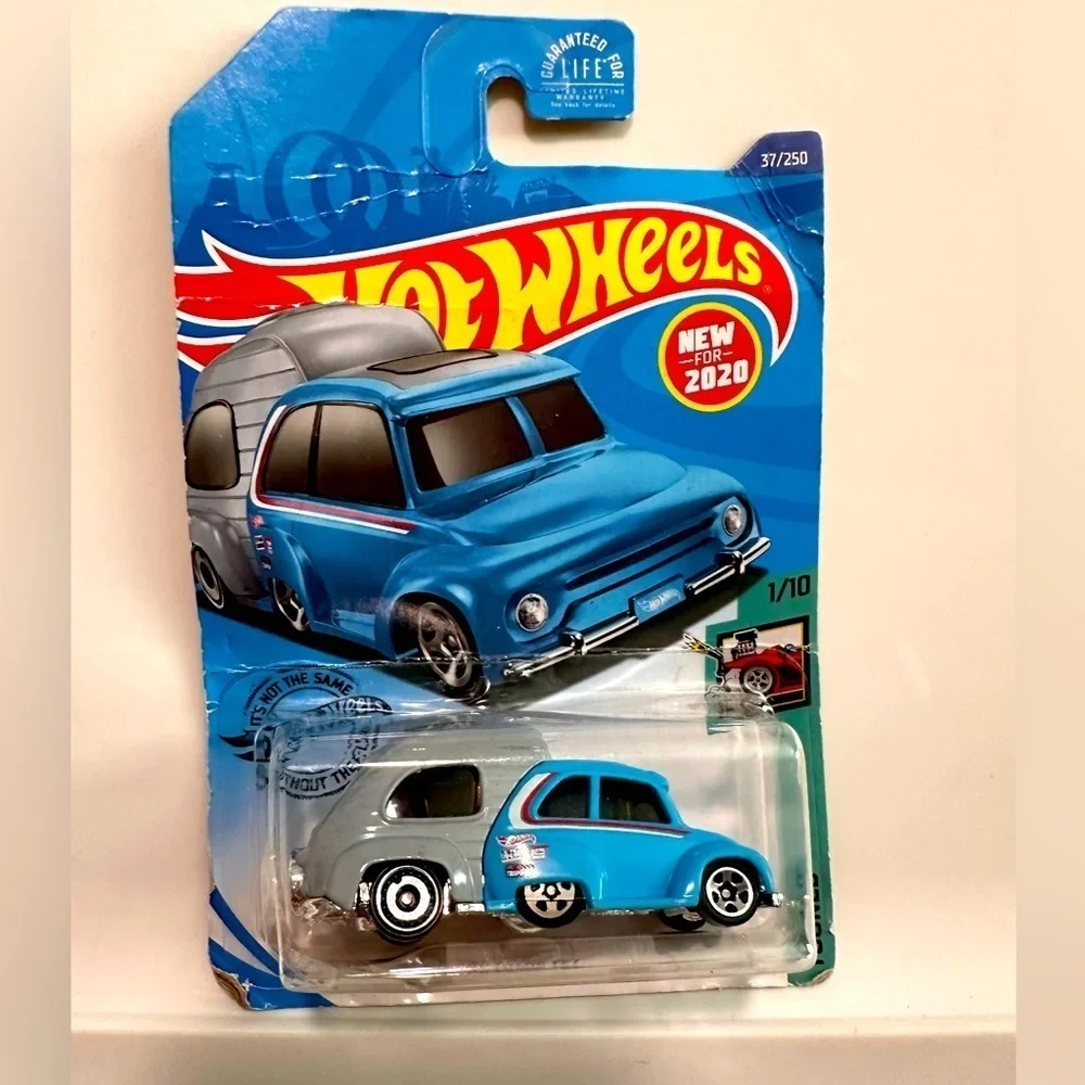 2020 Hot Wheels Tooned 1/10 RV There Yet 37/250 Blue NIP